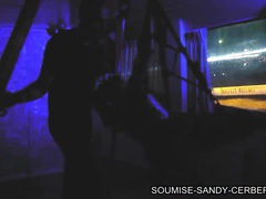 KiloGirls presents: Soiree fetichiste bondage hogtied soumise sandy croisiere elastique