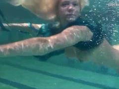 KiloGirls presents: Blonde is a great swimmer with nice tits