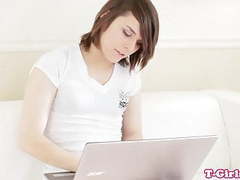 KiloGirls presents: Tgirl twosome analfucking until cum