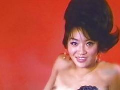 KiloGirls presents: Japanese tease - vintage petite hairy pussy sheer panties