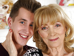 KiloGirls presents: Old lady magdi is in love with this young dick