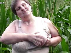 KiloGirls presents: Big fat mama do this in a cornfield