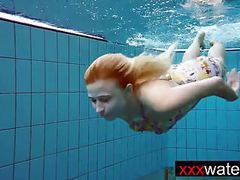 KiloGirls presents: Amateur blonde mermaid
