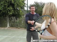 KiloGirls presents: Big booty blond gets fucked after tennis