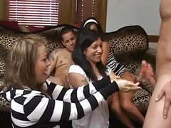 KiloGirls presents: Cfnm handjobs (compilation)