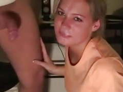 KiloGirls presents: Deep throat with perfect facial - not her brother