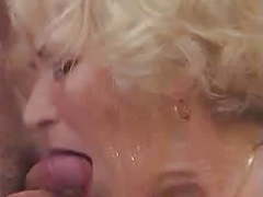 KiloGirls presents: Granny gangbang and big facial and cream pie!!!