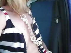 KiloGirls presents: Naomi1 in a car