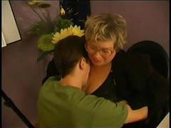 KiloGirls presents: Bbw granny teacher fucks student