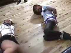 KiloGirls presents: Sexy girls hogtied and drooling