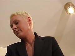 KiloGirls presents: Short hair blonde fraulein boss