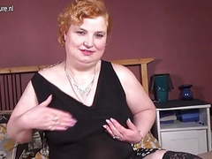 KiloGirls presents: Naughty dutch bbw getting wet and wild