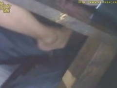 KiloGirls presents: Footjob under the table