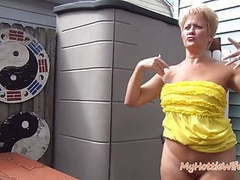 KiloGirls presents: Tracy licks....gets caught by naughty neighbor!