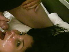 KiloGirls presents: Asian gets a double facial and shows her husband on webcam