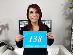 KiloGirls presents: Casting for pregnant redhead