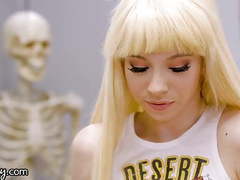 KiloGirls presents: Girlsway doctor milf diagnosed teen with squirting orgasms