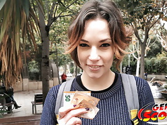 KiloGirls presents: German scout - crazy milf seduce to fuck at street casting
