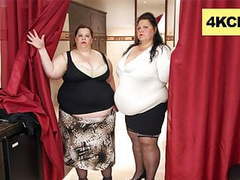 KiloGirls presents: Cfnm hungry hippos made me eat my own cum