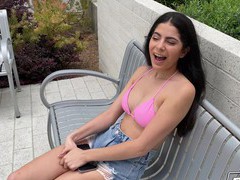 KiloGirls presents: Aiming for angel gostosa's face, HD POV, Couple, Hardcore, Skinny, Latina, Long Hair, Bikini, Natural Tits, Pussy, Blowjob, Ball Licking, Rim Job, Handjob, Titjob