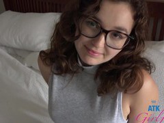 KiloGirls presents: Leana lovings having fun while her pussy is being nicely fingered