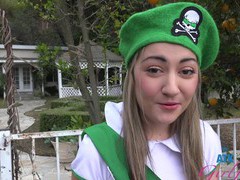 KiloGirls presents: Horny lily adams with natural tits enjoys while being fucked