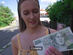 KiloGirls presents: Round butt stranger stacy cruz takes money to ride a hard dick