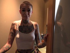 KiloGirls presents: Hd pov video of tattooed leigh raven sucking a rock solid cock
