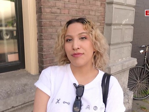 KiloGirls presents: Dutch woman tourist picked up in germany and fucked without a condom
