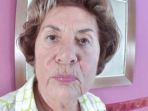 KiloGirls presents: Hairy granny squirting and getting her ass fucked part 2