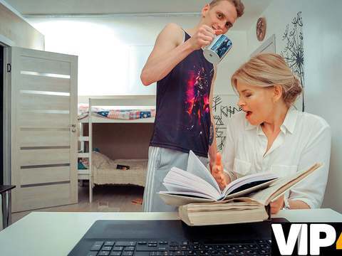 KiloGirls presents: Tutor4k. dude uses dirty ideas and finally fucks sexy literature teacher