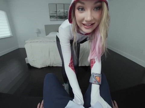 KiloGirls presents: Daisy lavoy as spider gwen stacy has been missing you