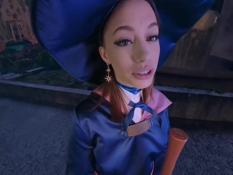 KiloGirls presents: Laya rae as akko knows some naughty spells