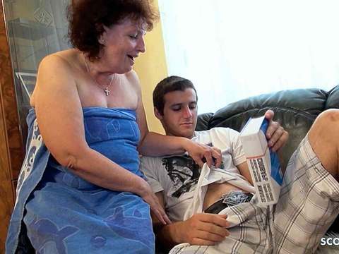 KiloGirls presents: Extreme old and ugly gilf granny give virgin boy his first time sex