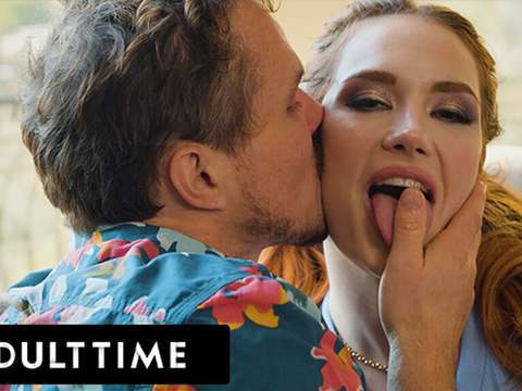 KiloGirls presents: Adult time - redhead pawg siri dahl worshiped and fucked with vibrator by bestie robby apples!