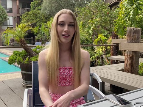 KiloGirls presents: I gave this hot blonde slut emma an overflowing creampie