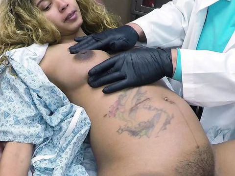 KiloGirls presents: Dayanara's pregnant exam with a naughty doctor