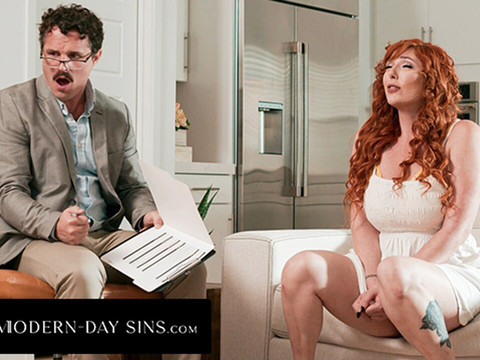 KiloGirls presents: Modern-day sins - pervert therapist is obsessed with redhead milf lauren phillips's stunning body