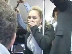 KiloGirls presents: Cute girl is fingered on the bus
