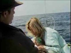 KiloGirls presents: Babe on a boat sucking a hot cock