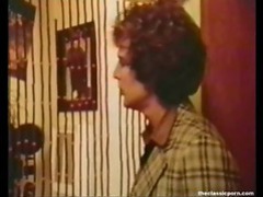 KiloGirls presents: Scenes from a 70s porn movie with hot fucking and sucking