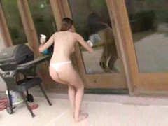 KiloGirls presents: Cute girl squirts milk from her hot tits