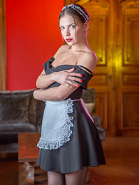 KiloGirls presents: Sexy Maid Henessy betrays Natalie Starr and fucks boyfriend
