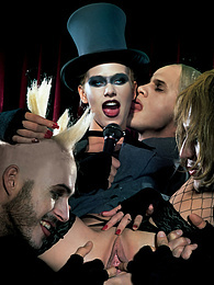 KiloGirls presents: Glamour Punk Fetish with Hot Cock Sucker Bitch Cora Menson