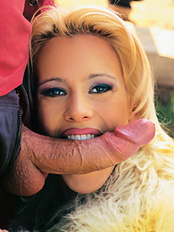 KiloGirls presents: Blonde Cora Works Hard With Mouth and Ass to Get a Facial