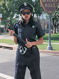 KiloGirls presents: Cherry Lee, This Corrupt L.A. Cop Takes What She Wants