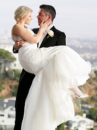 KiloGirls presents: Hot blonde Anikka Albrite consummates her marriage vows after getting married